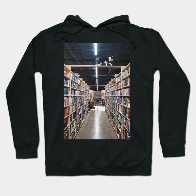 Wilbur @ 2nd Chance Books Hoodie by Lillyjoyphoto